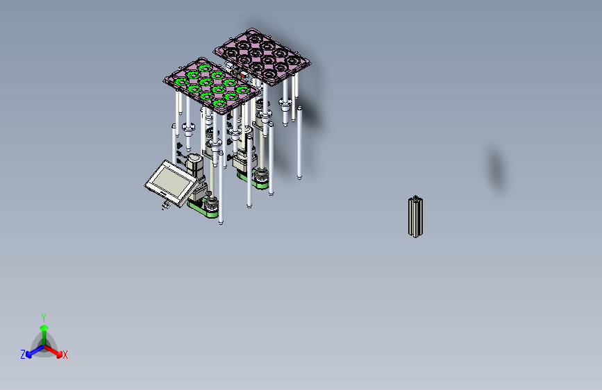 PCB板支架自动组装机