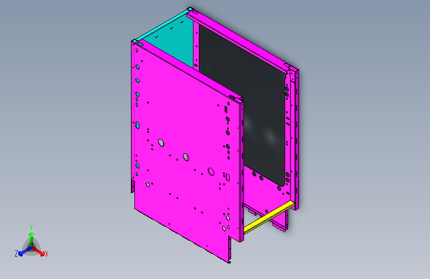 SDUnit环网柜全套图纸3D模型