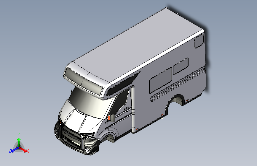 T8房车3D数模