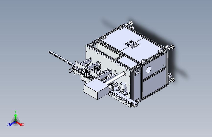 一款电测机3D模型