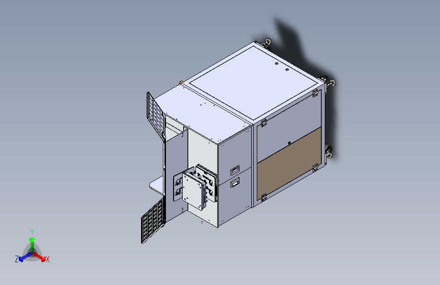 一款平板电脑贴合机三维模型