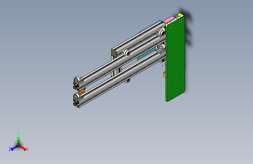 一种右翻折叠键盘架设计