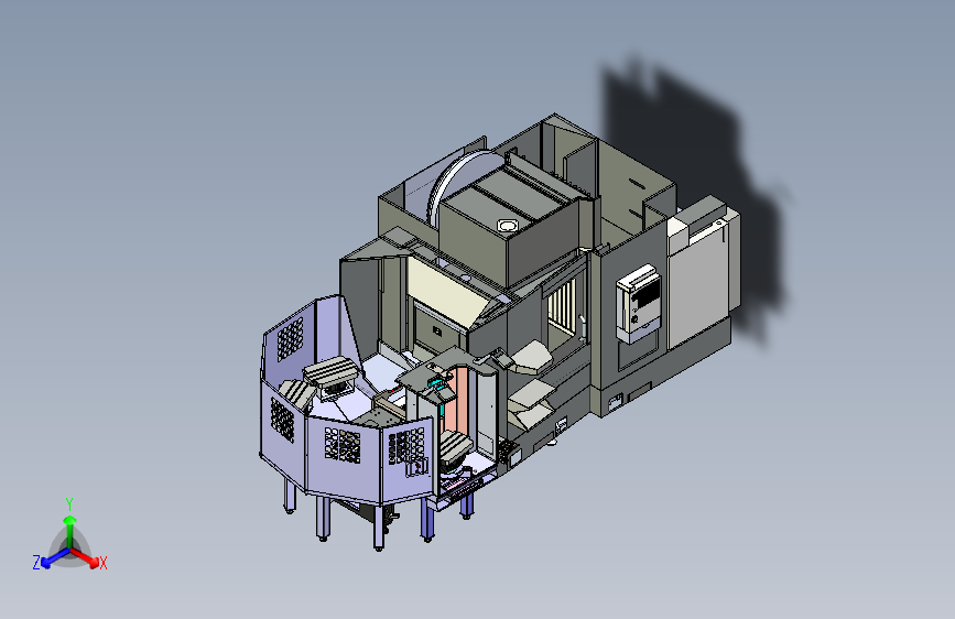 4轴数控机床vc400