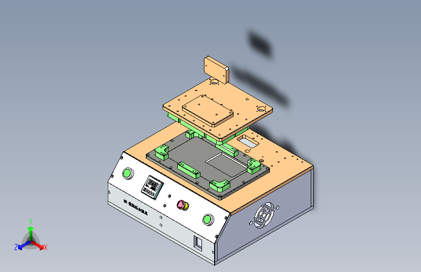 （气动）屏幕压合治具