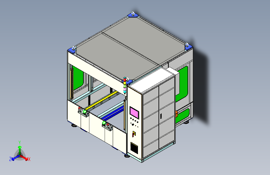 非标标准设备外钣金框架与标准电箱设计