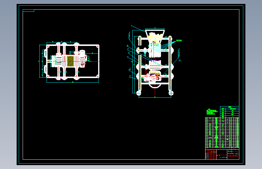 小型山核桃破壳机械设计含15张CAD图