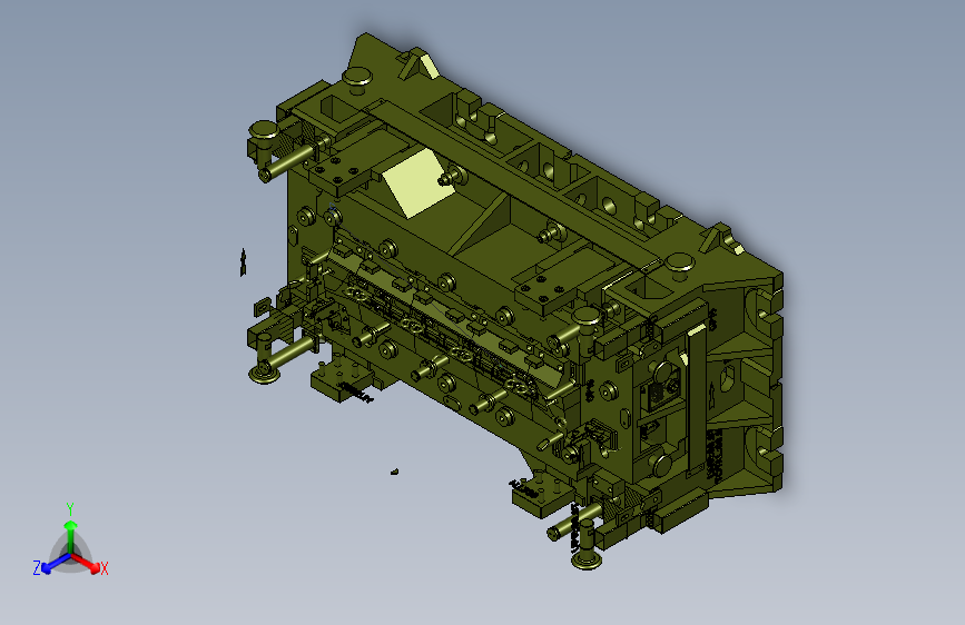 练习大型铸造模