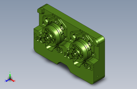 练习复杂模仁电极多