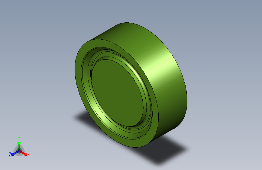 练习径向刀路试切