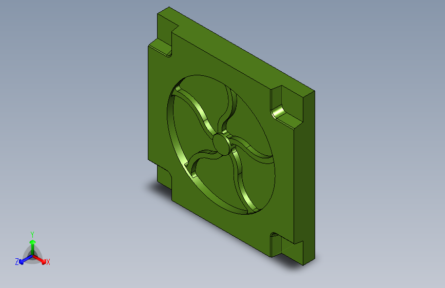 练习面铣刀路案例