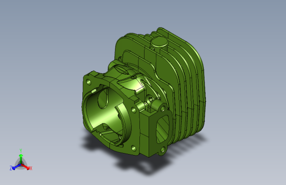 练习摩托车发动机