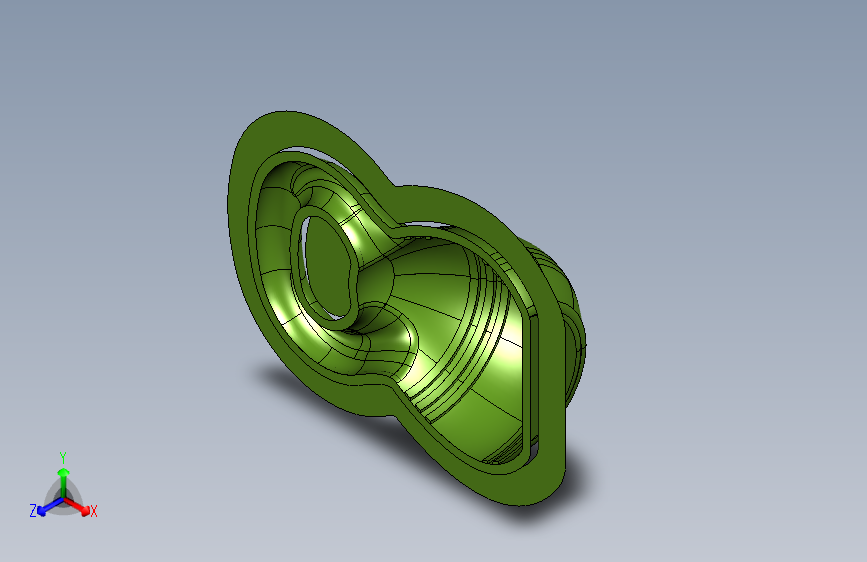 练习片体3D刀路