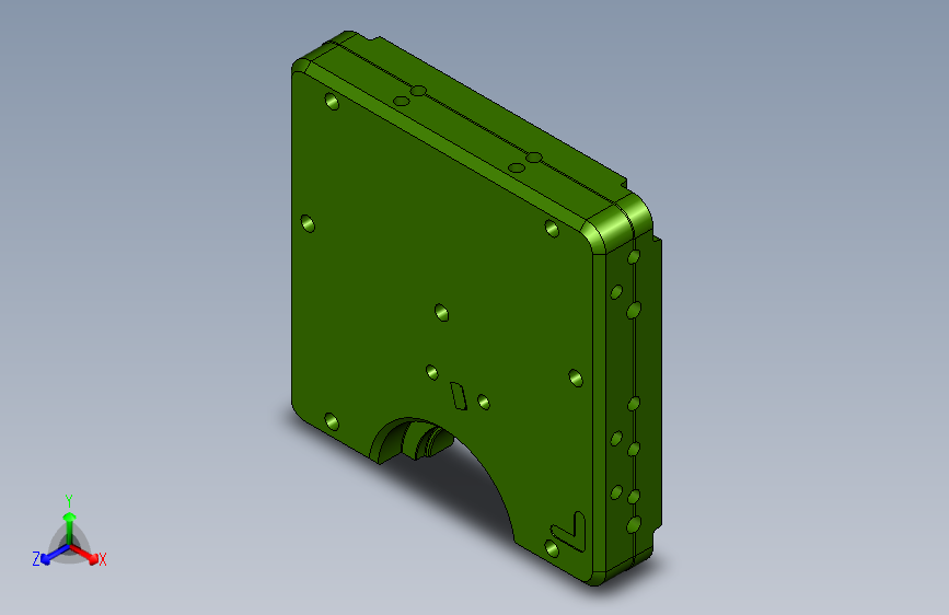 练习汽车零件模具加工