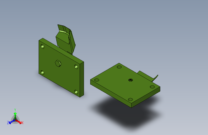 练习小型工艺夹具设计