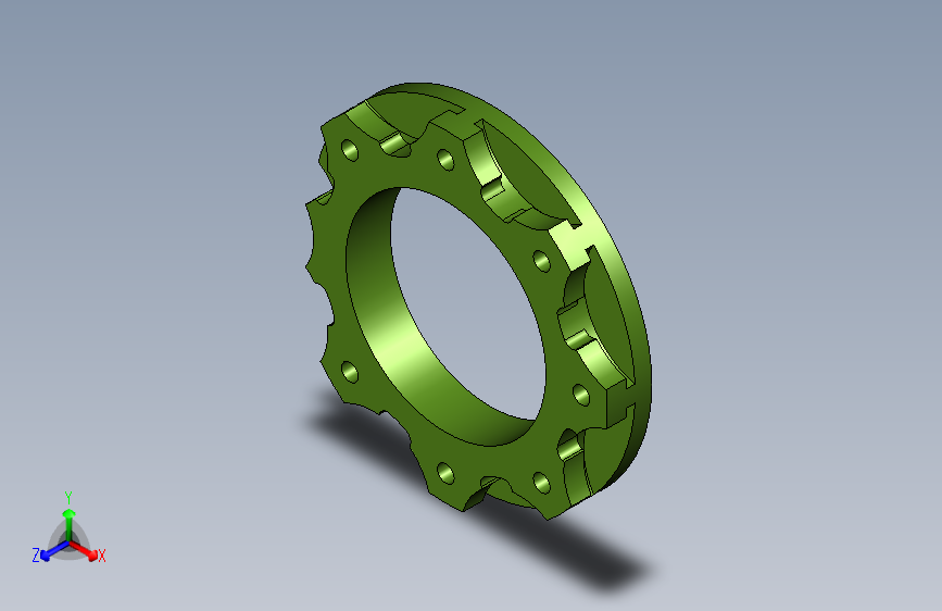 练习轴向支撑板