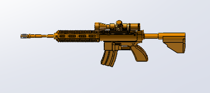 m416三维模型