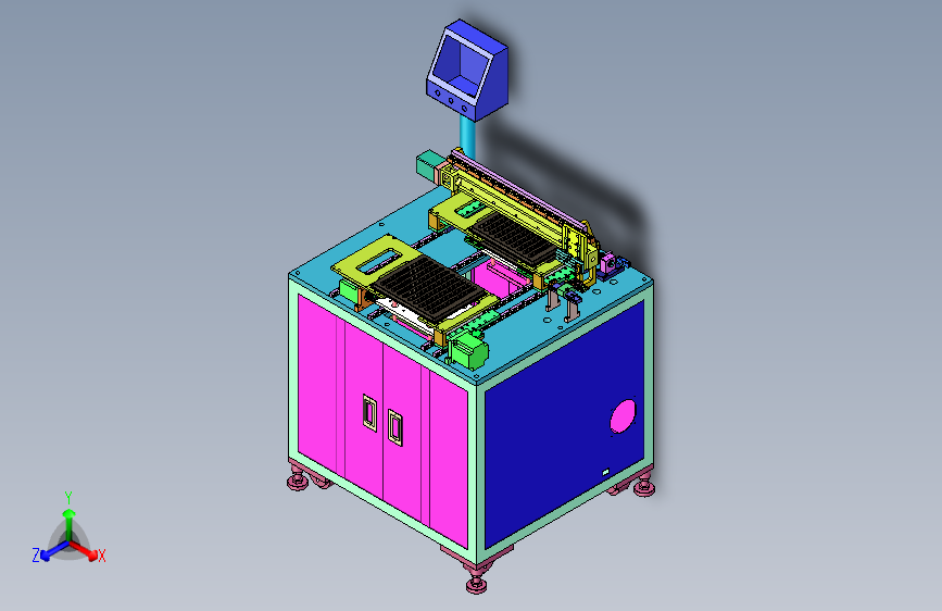吸塑盒摆盘自动机