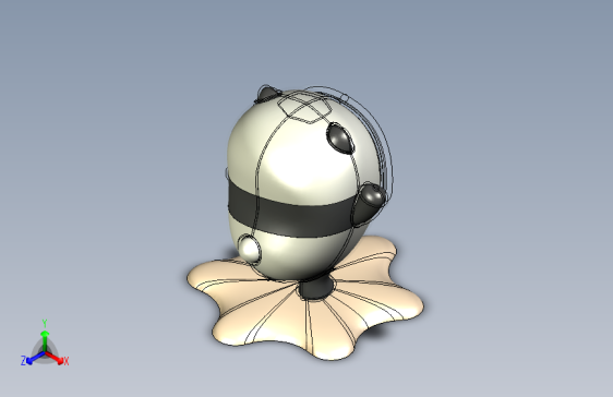 Creo8.0可编辑-冰墩墩