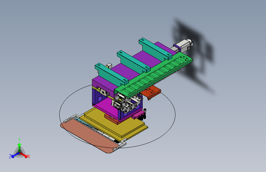 LED屏幕旋转吸取平台