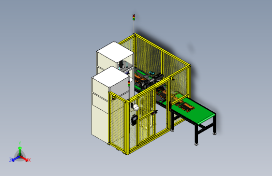 笔记本电脑自动搬运压合测试站