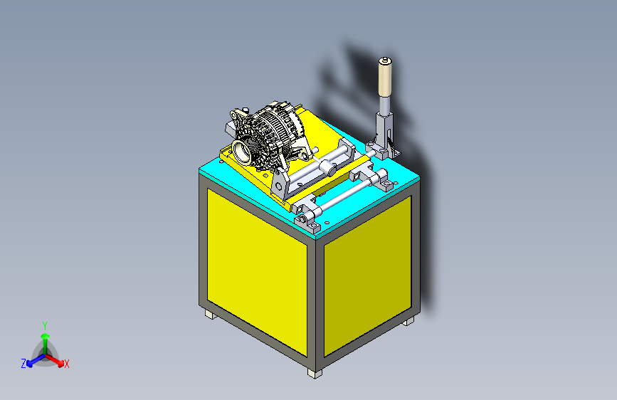 电机加工工装设备设计