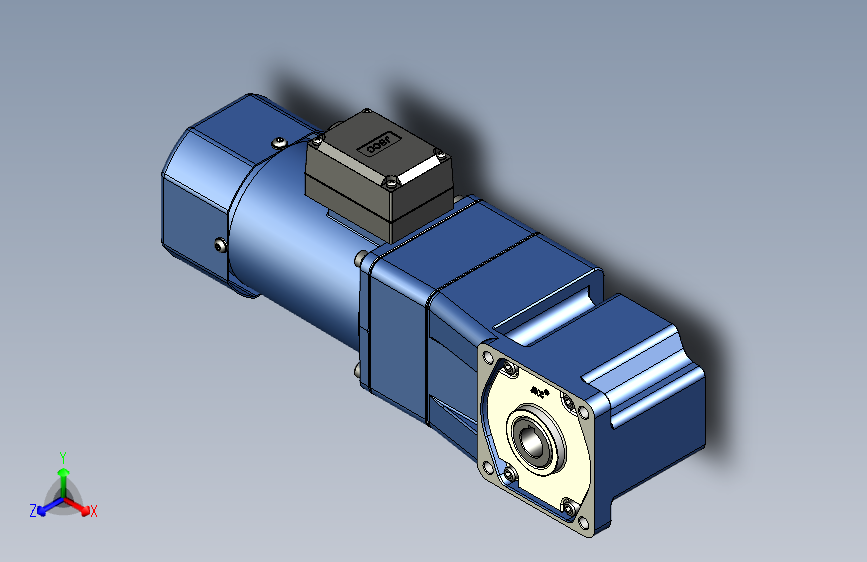 YB电磁制动电机 90yb03-1800