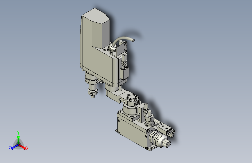 yk150xg机器人三维数模图纸