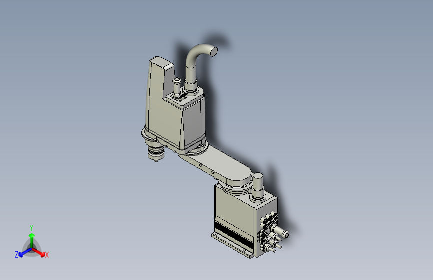 YK350XP_150_2_03机器人三维数模图纸