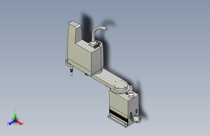 yk400x_150机器人三维数模图纸