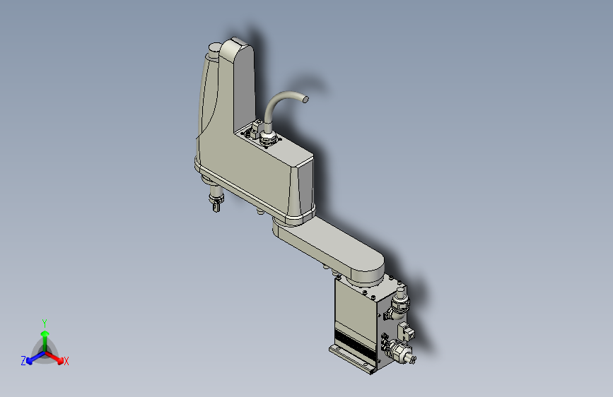 YK500XGL_150机器人三维数模图纸