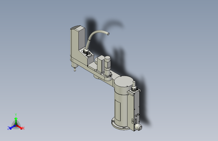 yk550x_200机器人三维数模图纸