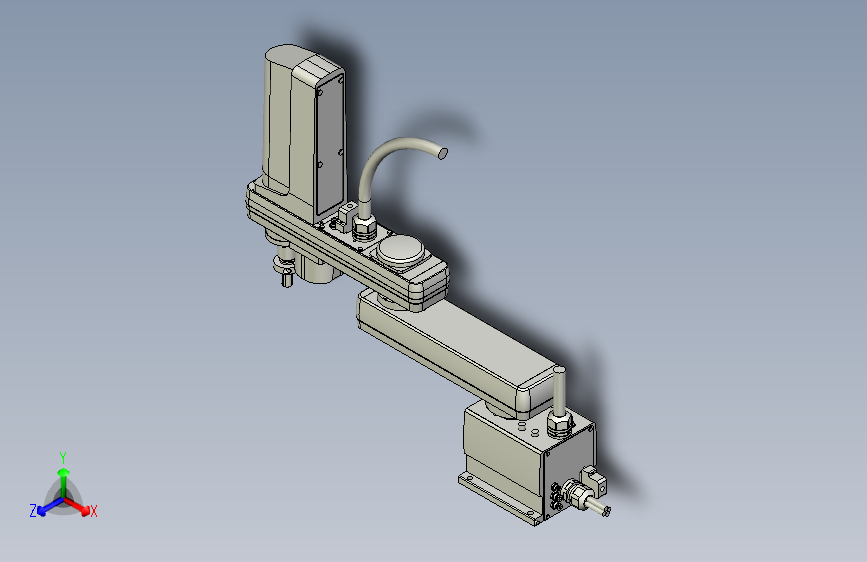 yk600xg_200机器人三维数模图纸