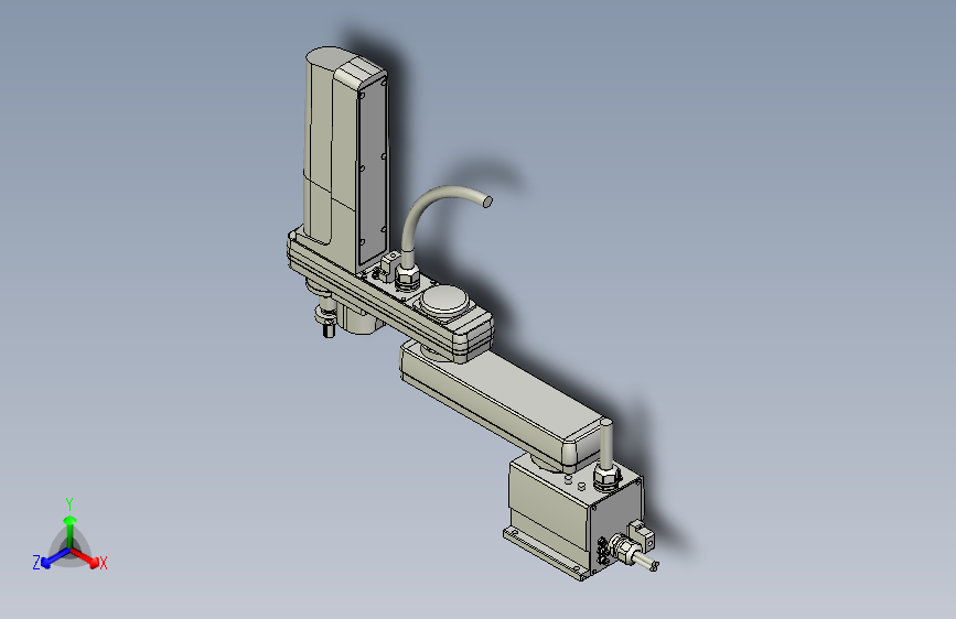 yk600xg_300机器人三维数模图纸