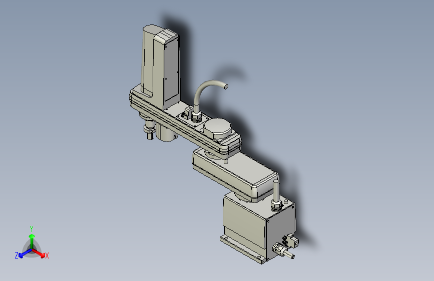 yk600xgh_200机器人三维数模图纸