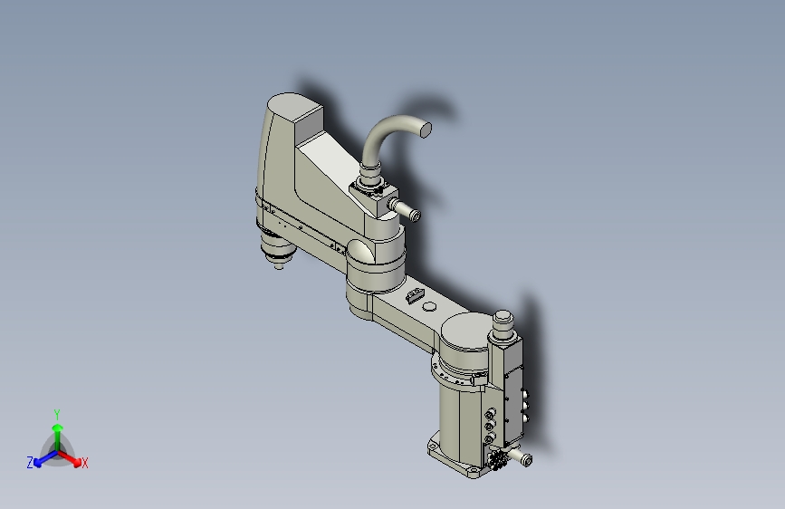 YK700XP_200_2_03机器人三维数模图纸