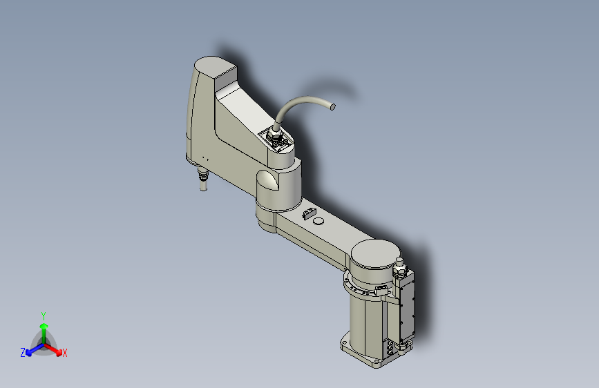yk800x_200机器人三维数模图纸