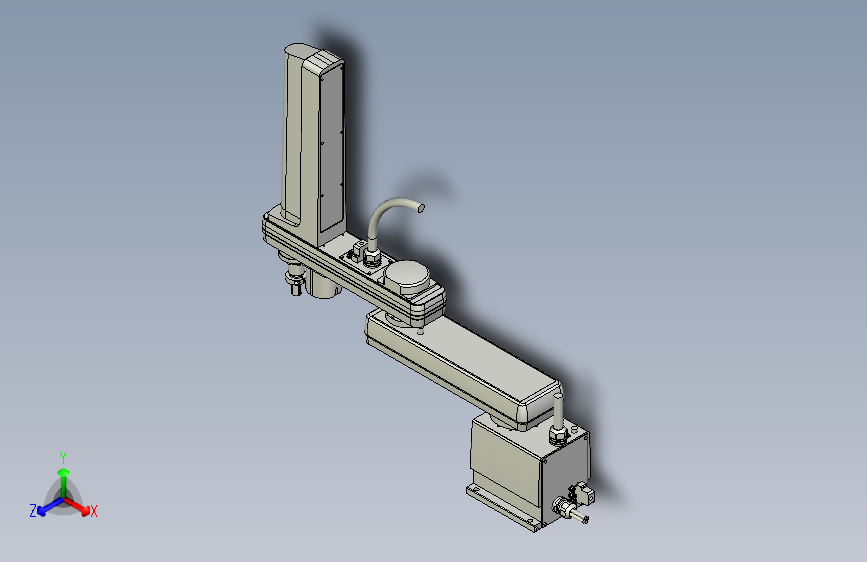 yk800xg_400机器人三维数模图纸