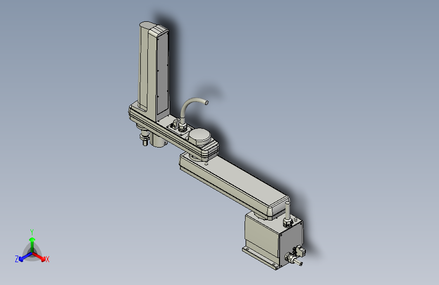 yk900xg_400机器人三维数模图纸