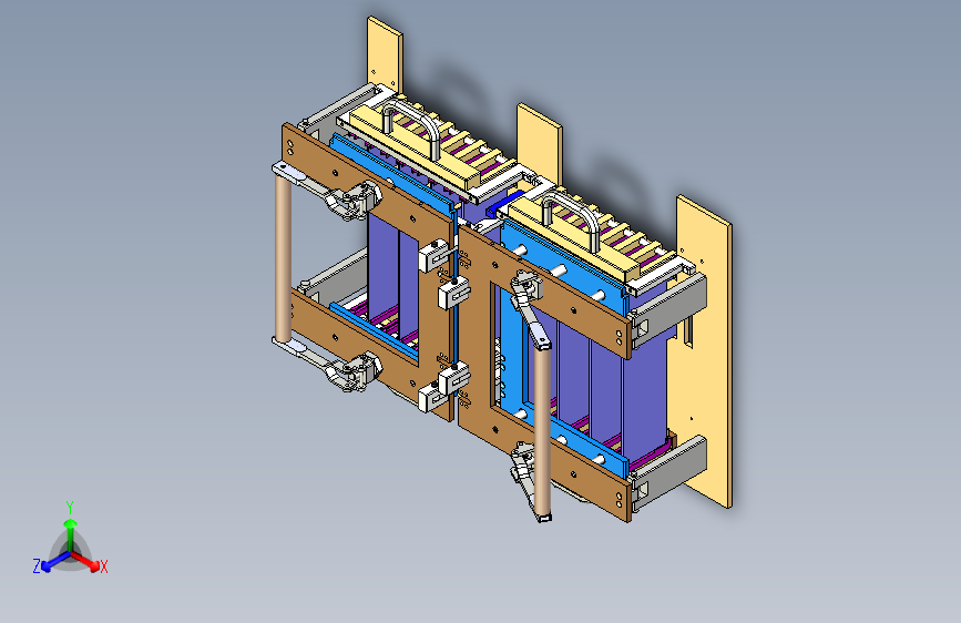 插内存条治具3D图纸