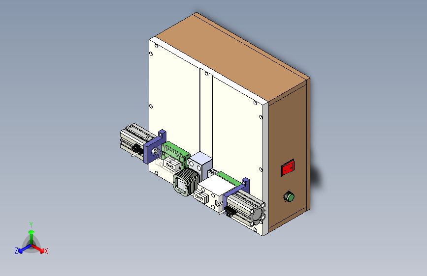 点火器线圈压合治具3D图纸