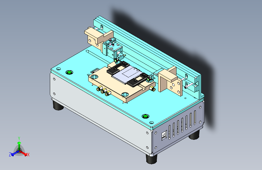 电芯半自动折角机3D模型