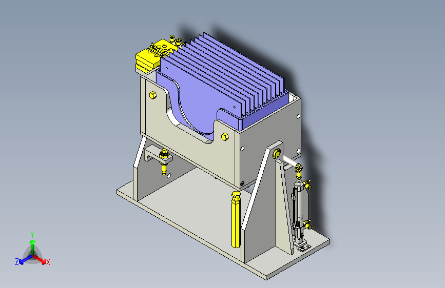 反转组件3D图纸