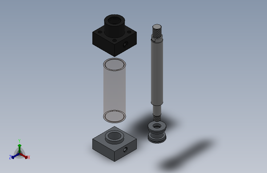 50x32x111mm液压油缸