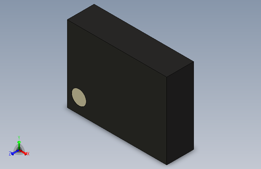 2439.5 MHz BAW滤波器的3D模型，尺寸1.70 x 1.30 x 0.46 mm，可用带宽74 MHz。