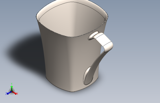Solidworks陶瓷杯设计