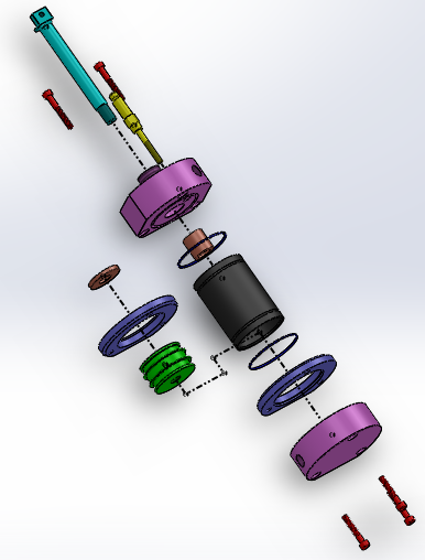 A0004962-特殊气缸 45x12x45毫米