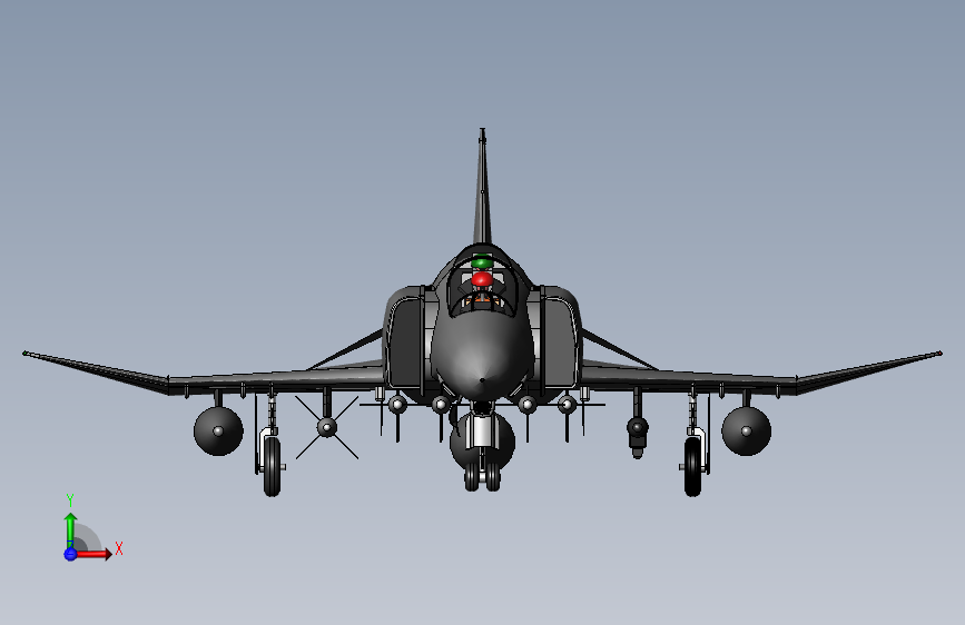 F4鬼怪Phantom飞机模型
