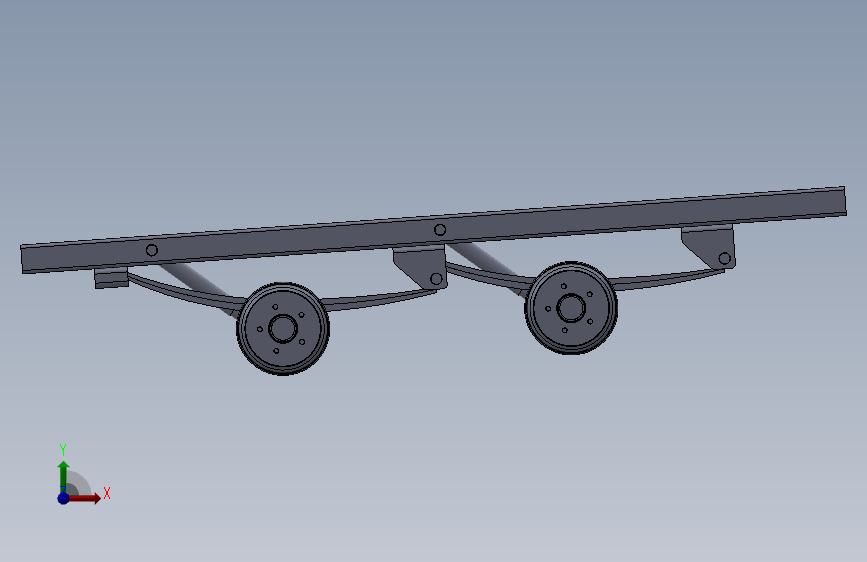 Tikitreiler拖车 正面视图