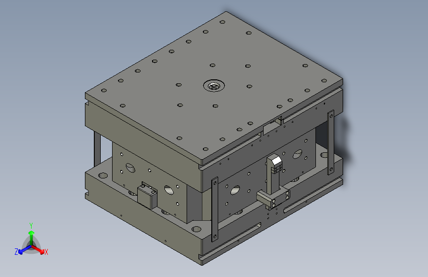 大箱子模具设计
