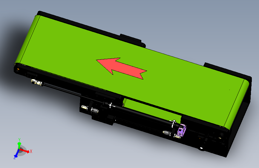 小型伸缩皮带线